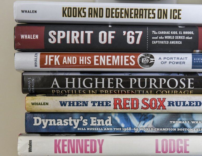In new book, Beverly's Whalen digs deep into history -- and Bruins memories from yesteryear